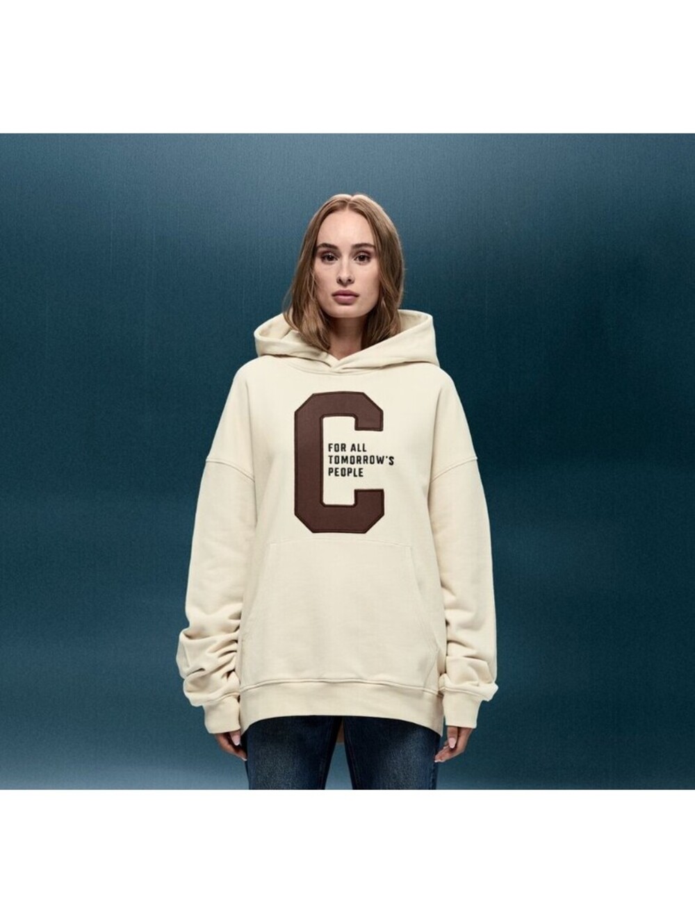 NWT Cybex Hoodie Culture - Cream Adult Medium